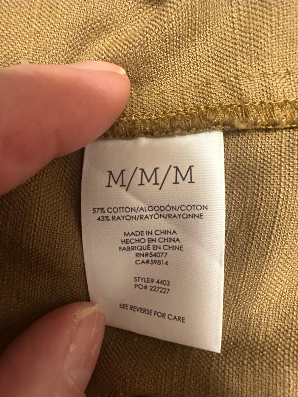 CAbi Women's Velvet Button-Front Jacket in Golden Brown - Picture 9 of 9